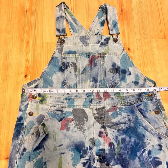 Stylish Monthorigin Multicolor Denim Jumpsuit - Picture 4 of 8